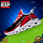 NCAA Cincinnati Bearcats Football Clunky Unique Design Max Soul Shoes Running Sneakers