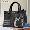 NCAA Cincinnati Bearcats Forever Not Just When We Win Leather Hand Bag