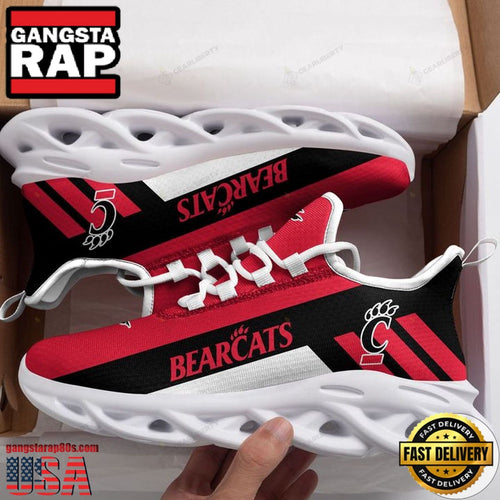 NCAA Cincinnati Bearcats Unique Design Max Soul Shoes Running Sneakers