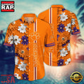 NCAA Clemson Tigers Flower Style Hot Summer Aloha Hawaiian Shirt