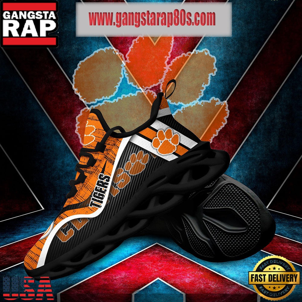 NCAA Clemson Tigers New Design Max Soul Shoes Running Sneakers