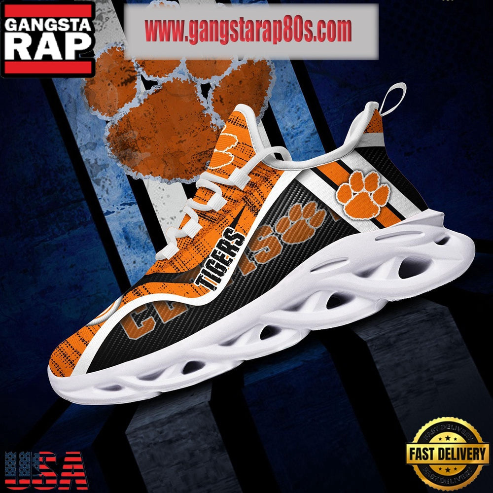 NCAA Clemson Tigers New Design Max Soul Shoes Running Sneakers