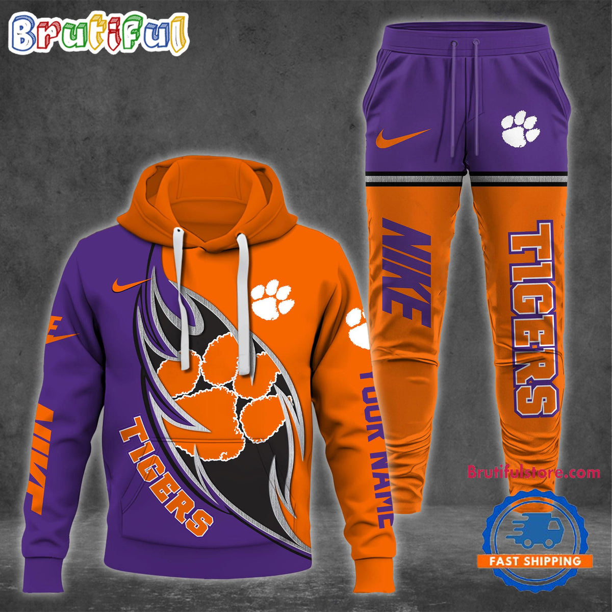 NCAA Clemson Tigers Special Sport Team Design Hoodie And Pants