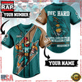 NCAA Custom Name Coastal Carolina Chanticleers I Am A Die Hard New Design Baseball Jersey