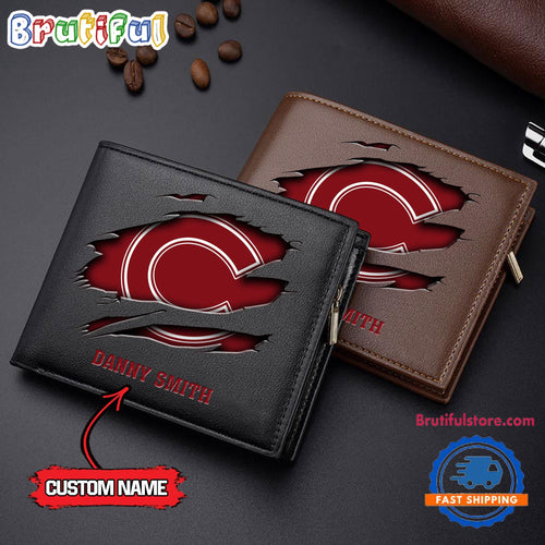 NCAA Colgate Raiders Sporty Custom Men’s Leather Wallet