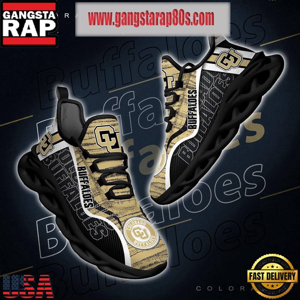 NCAA Colorado Buffaloes New Design Max Soul Shoes Running Sneakers