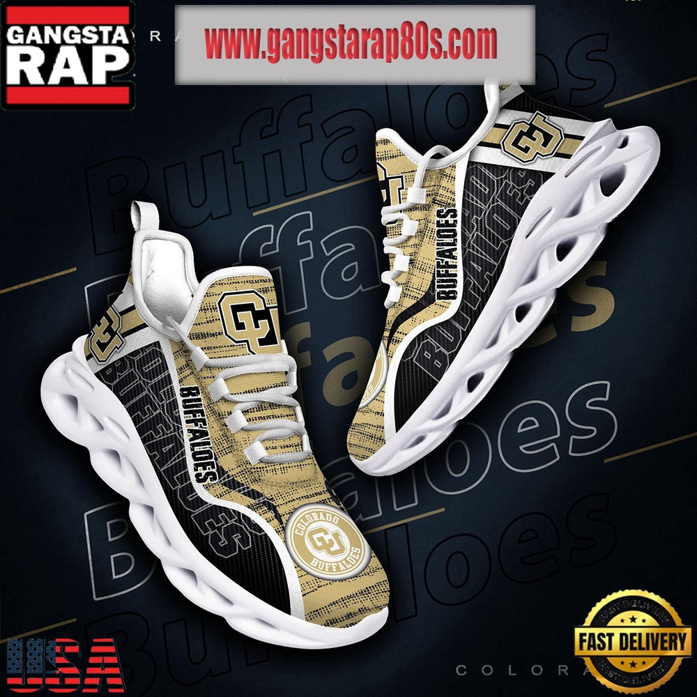 NCAA Colorado Buffaloes New Design Max Soul Shoes Running Sneakers