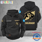 NCAA Colorado Buffaloes Sport Team Design Logo Name Cargo Hoodie