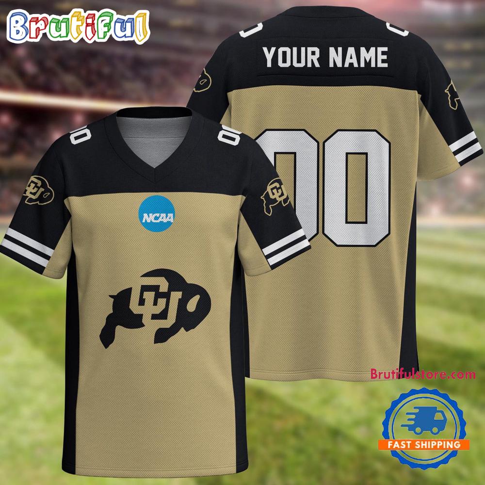 NCAA Colorado Buffaloes Sport Team New Season Personalized Football Jersey