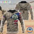 NCAA Colorado State Rams Military Veterans Camouflage Hoodie