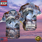 NCAA Custom Auburn Tigers Style Hot Trending Summer Aloha Hawaiian Shirt