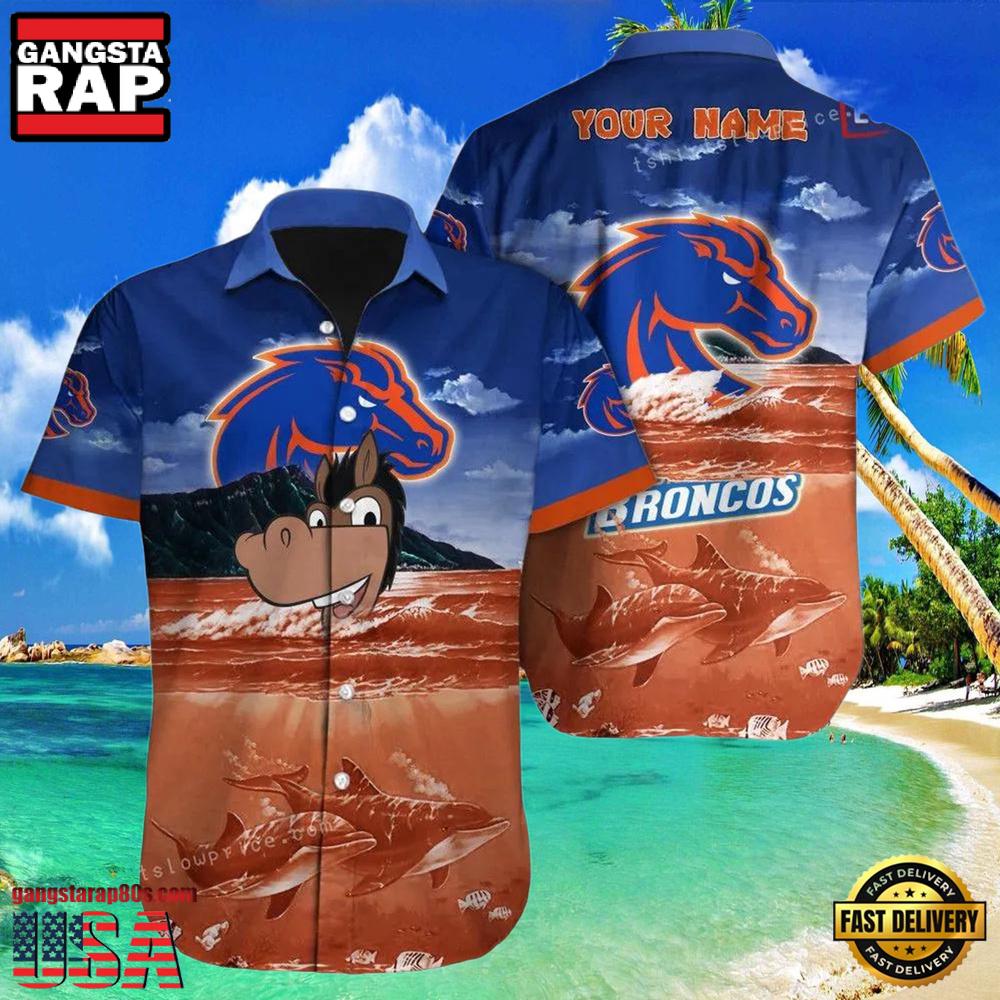 NCAA Custom Boise State Broncos Style Hot Trending Summer Aloha Hawaiian Shirt