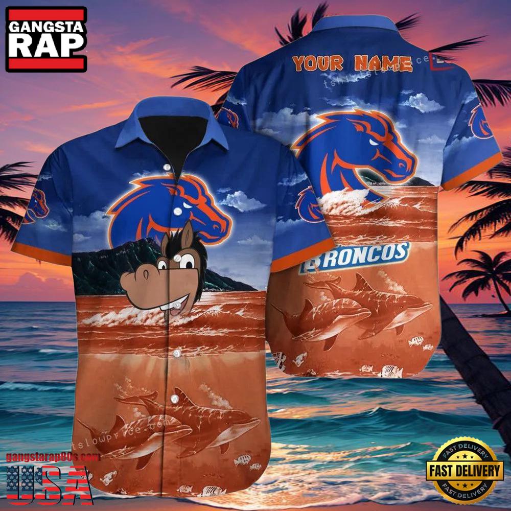 NCAA Custom Boise State Broncos Style Hot Trending Summer Aloha Hawaiian Shirt