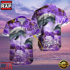 NCAA Custom Lsu Tigers Style Hot Trending Summer Aloha Hawaiian Shirt Cheap