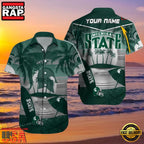 NCAA Custom Michigan State Spartans Style Hot Trending Summer Aloha Hawaiian Shirt For Men And Women
