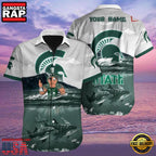 NCAA Custom Michigan State Spartans Style Hot Trending Summer Aloha Hawaiian Shirt
