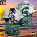 NCAA Custom Michigan State Spartans Style Hot Trending Summer Aloha Hawaiian Shirt