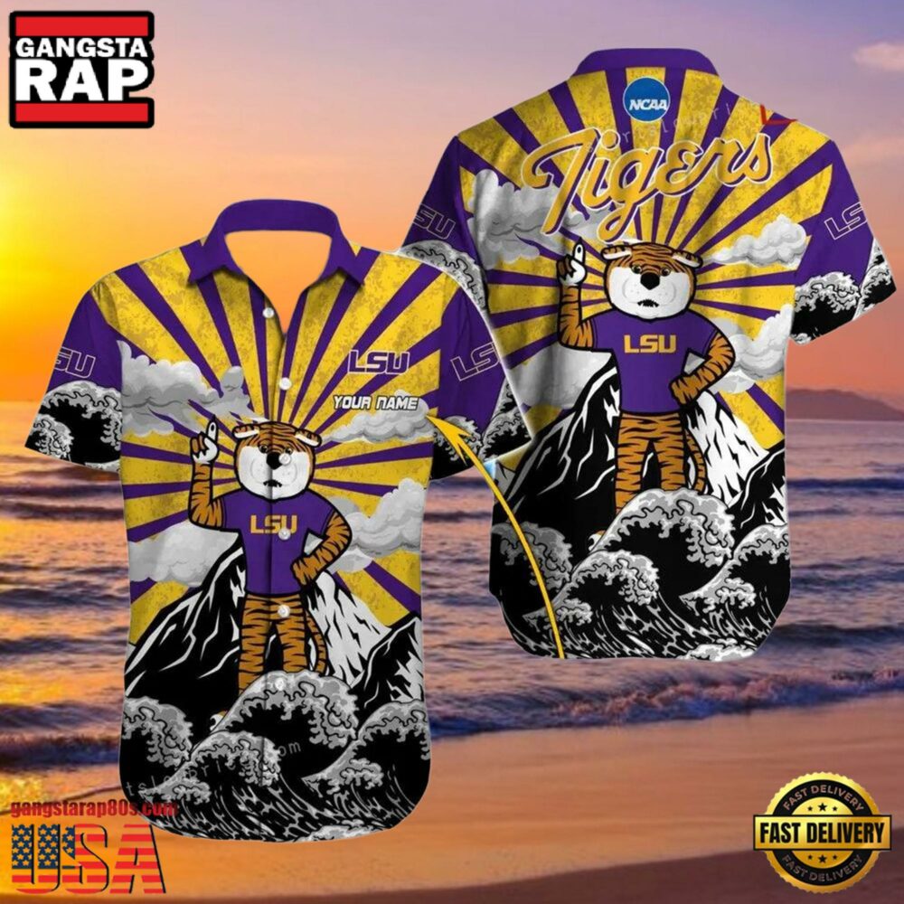 NCAA Custom Name Lsu Tigers Hawaiian Shirt Cheap For Mens Womens.jpg