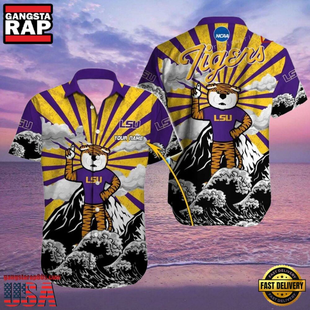 NCAA Custom Name Lsu Tigers Hawaiian Shirt Cheap For Mens Womens.jpg