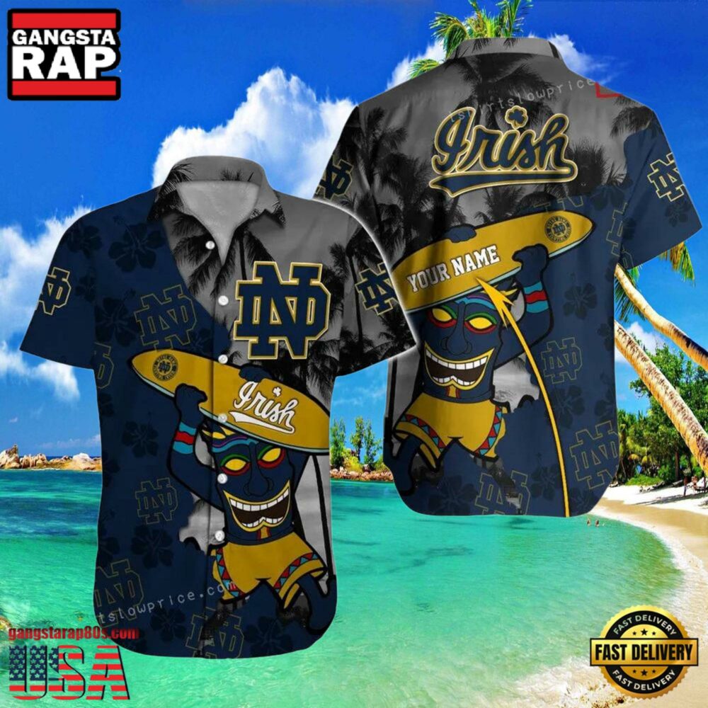 NCAA Custom Name Notre Dame Fighting Irish Hawaiian Shirt Cheap.jpg