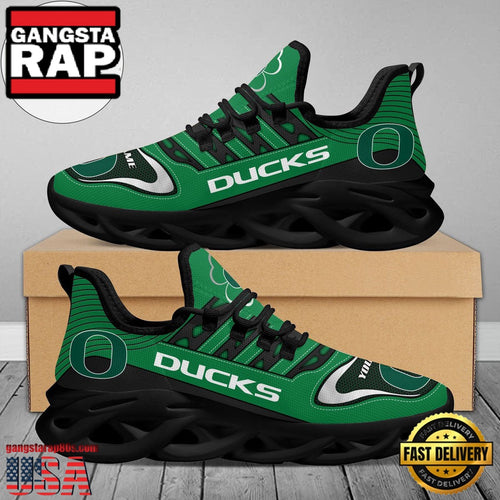 NCAA Custom Name Oregon Ducks Saint Patrick’S Day Unique Design Max Soul Shoes Running Sneakers