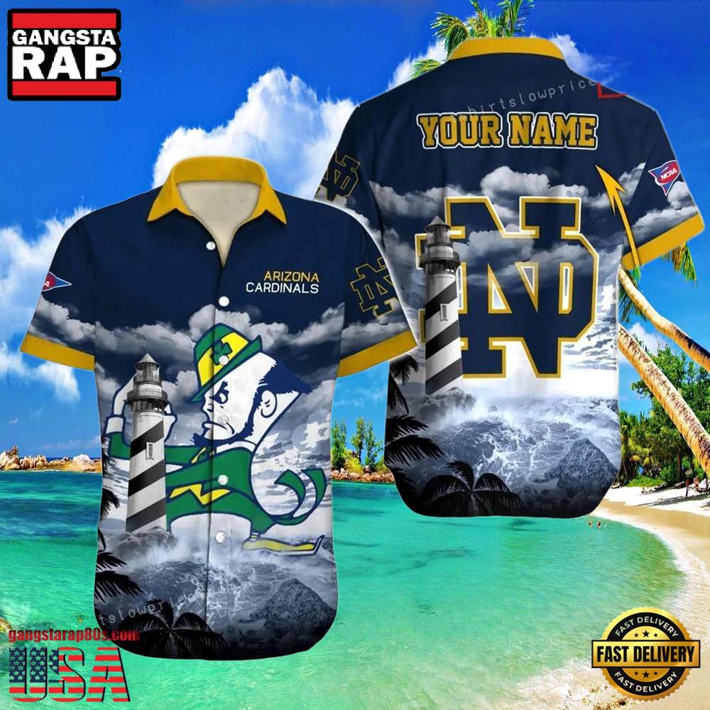 NCAA Custom Notre Dame Fighting Irish Style Hot Trending Summer Aloha Hawaiian Shirt