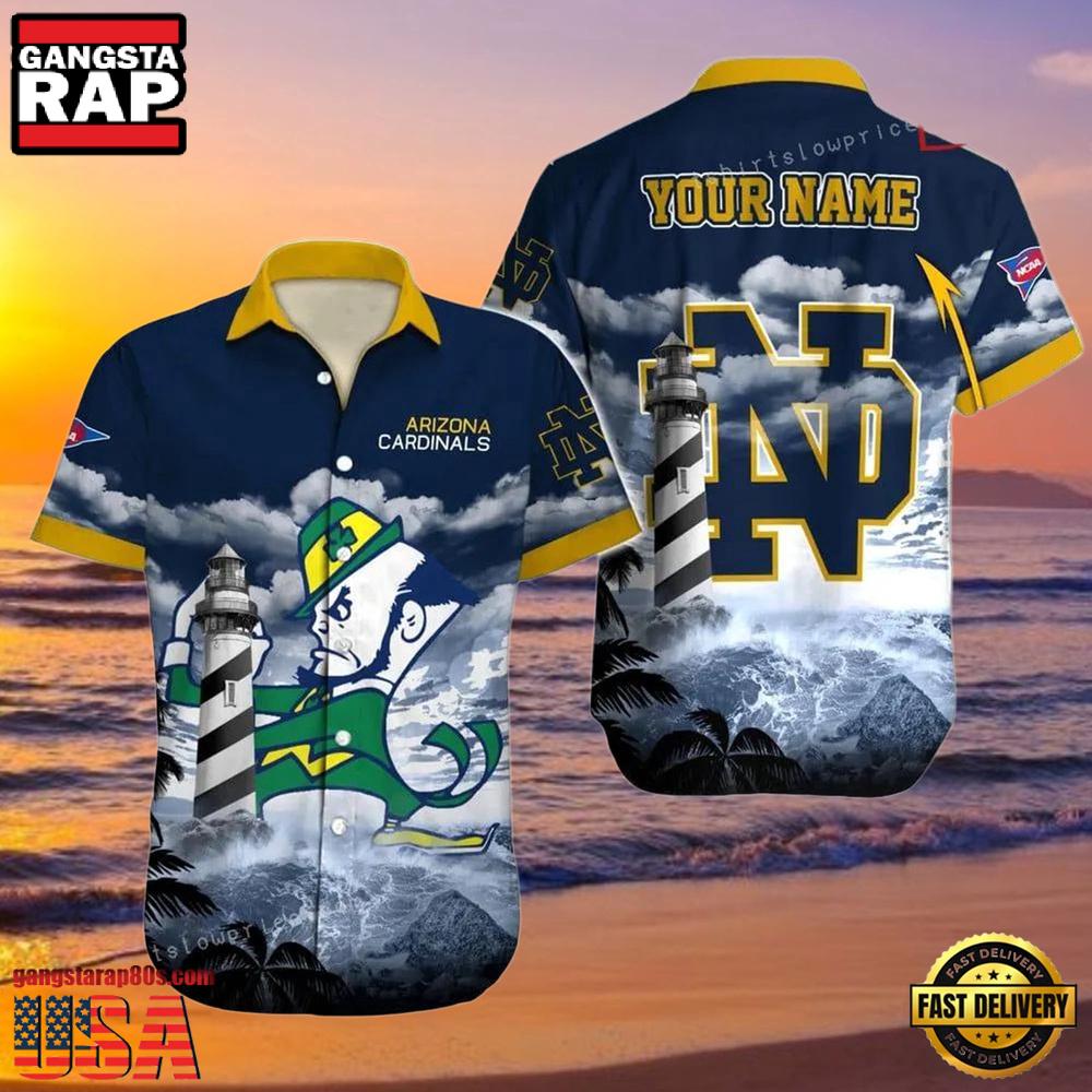 NCAA Custom Notre Dame Fighting Irish Style Hot Trending Summer Aloha Hawaiian Shirt