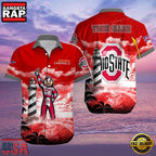 NCAA Custom Ohio State Buckeyes Style Hot Trending Summer Aloha Hawaiian Shirt