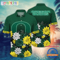 NCAA Ducks Flower Tropical Summer Beach Hawaiian Shirt