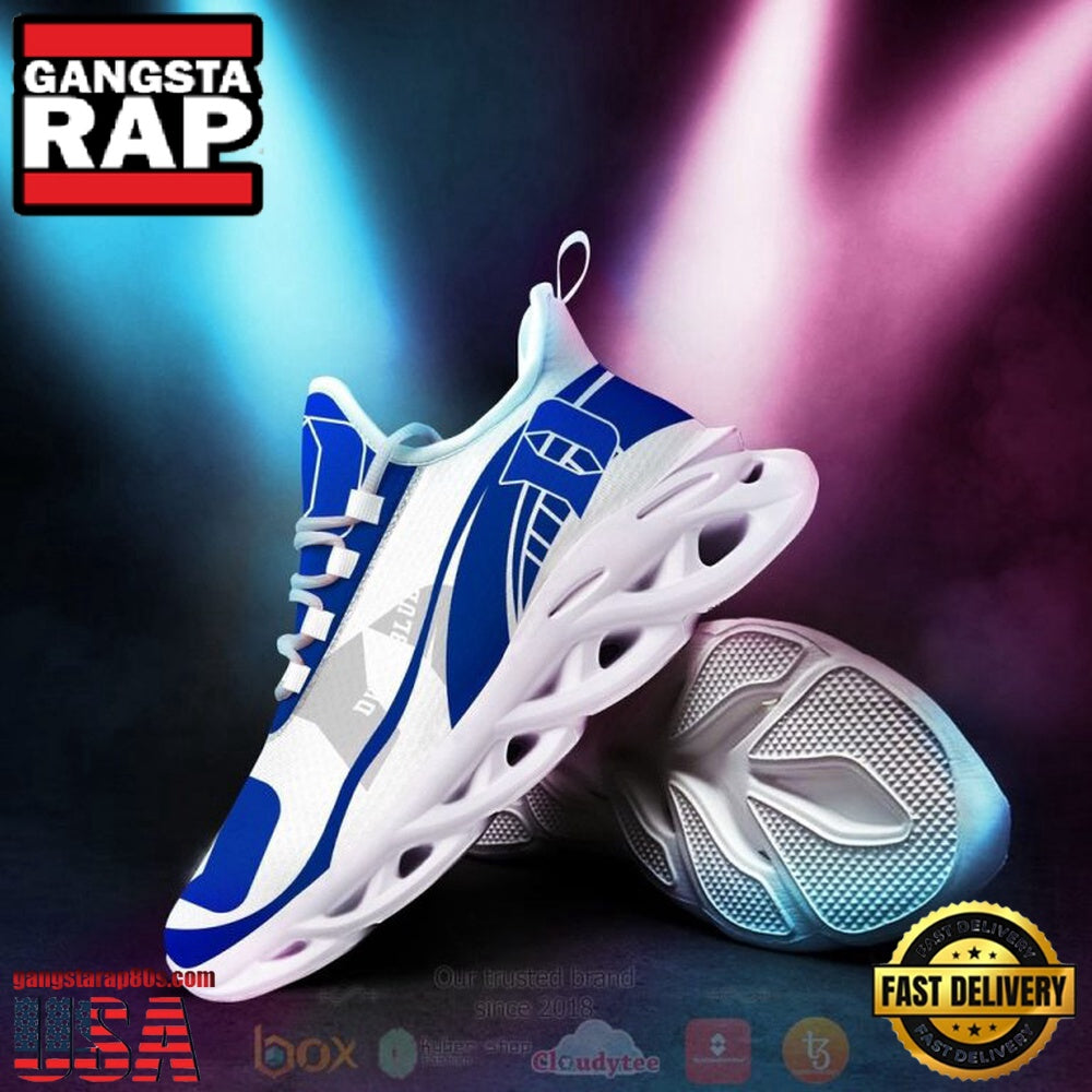 NCAA Duke Blue Devils Football Clunky Unique Design Max Soul Shoes Running Sneakers