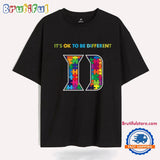 NCAA Duke Blue Devils Special Autism Awareness It’s Ok To Be Different T-Shirt