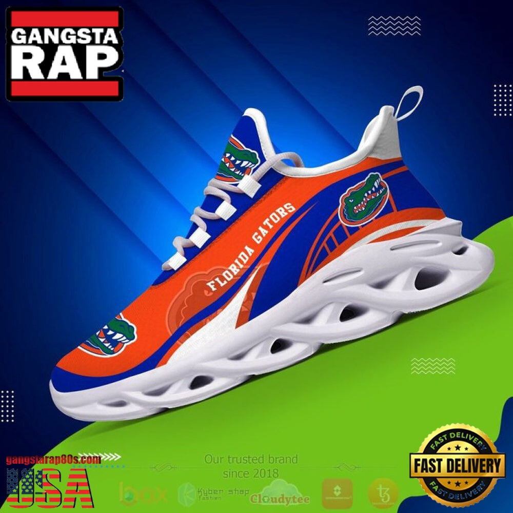 NCAA Florida Gators Football Clunky Unique Design Max Soul Shoes Running Sneakers