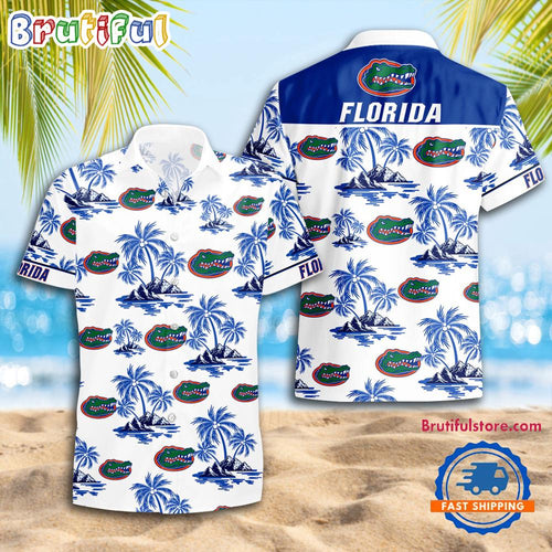 NCAA Florida Gators Sporty Aloha Summer Hawaiian Shirt