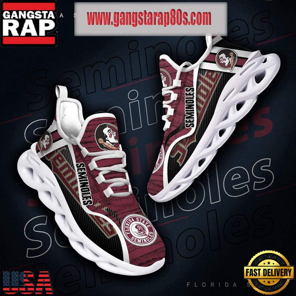 NCAA Florida State Seminoles New Design Max Soul Shoes Running Sneakers
