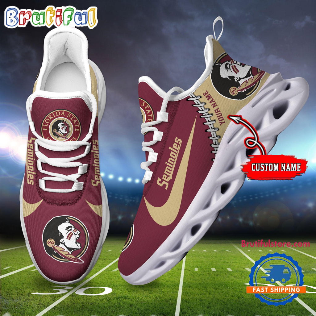 NCAA Florida State Seminoles New Season Design Max Soul Shoes Sport Sneaker
