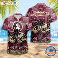 NCAA Florida State Seminoles Palm Tree Hawaiian Shirt