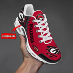 NCAA Georgia Bulldogs Football Custom New Design Air Max Plus Shoes Running Sneakers