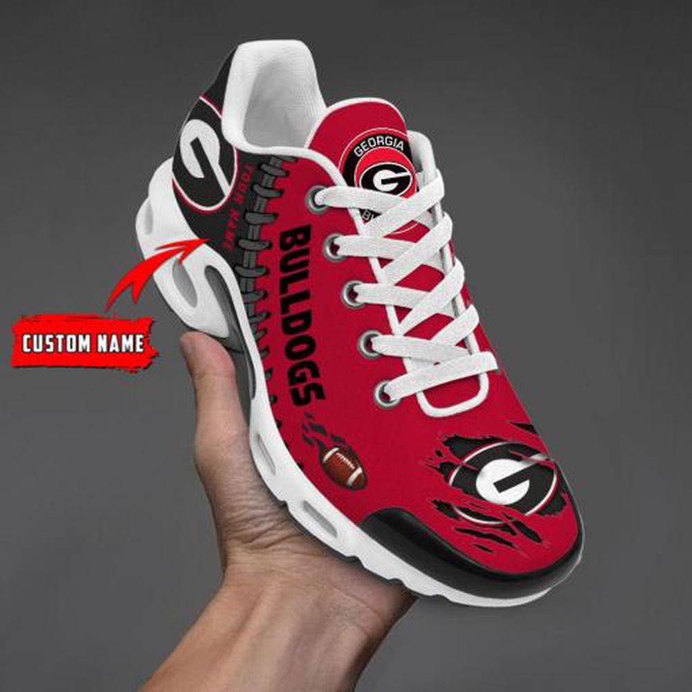NCAA Georgia Bulldogs Football Custom New Design Air Max Plus Shoes Running Sneakers