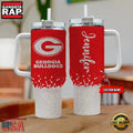 NCAA Georgia Bulldogs Custom Name Stanley Diamond Tumbler 40oz