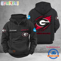 NCAA Georgia Bulldogs Sport Team Design Logo Name Cargo Hoodie