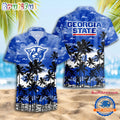 NCAA Georgia State Panthers Palm Tree Hawaiian Shirt
