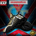NCAA Georgia Tech Yellow Jackets New Design Max Soul Shoes Running Sneakers