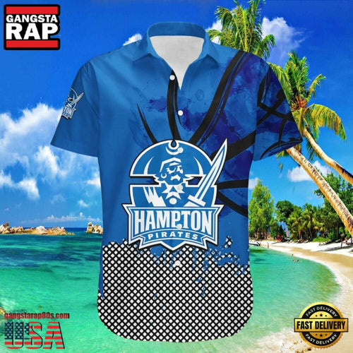 NCAA Hampton Pirates Hawaiian Shirt For Men Women