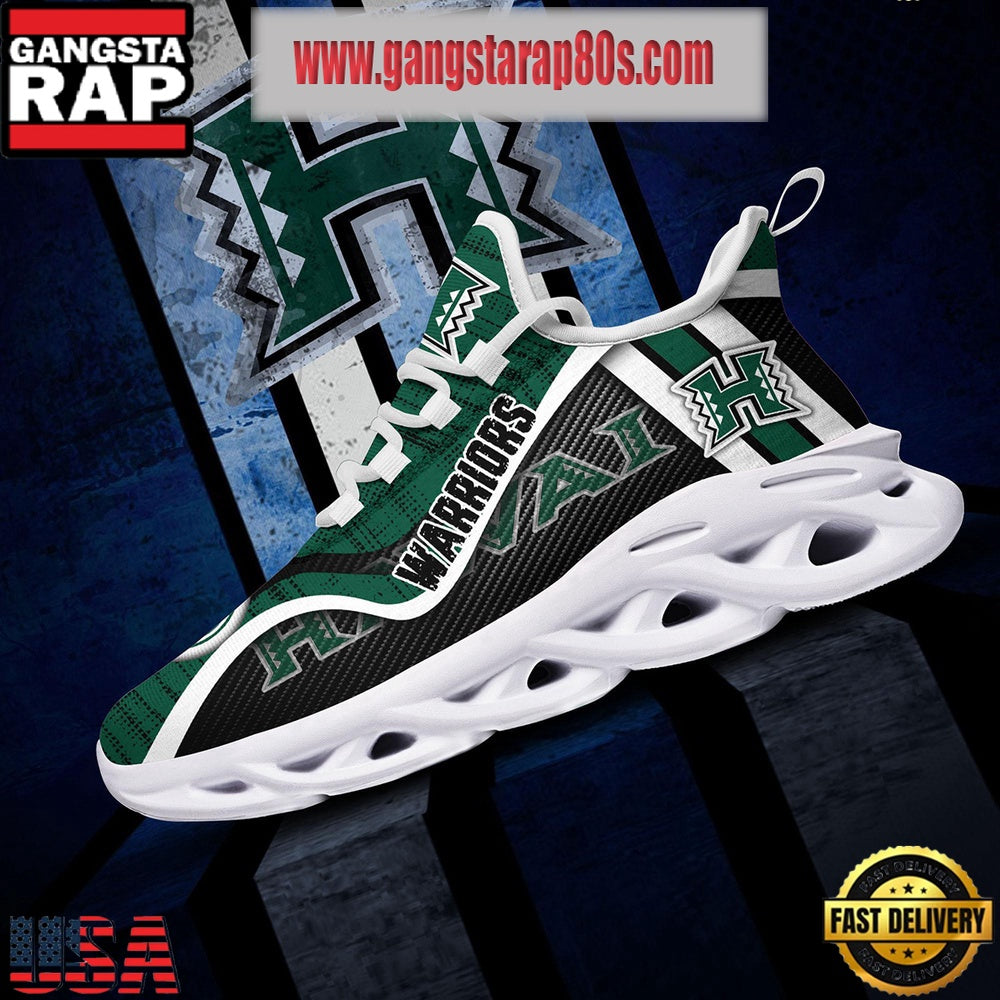 NCAA Hawaii Rainbow Warriors New Design Max Soul Shoes Running Sneakers
