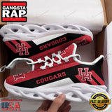 NCAA Houston Cougars Unique Design Max Soul Shoes Running Sneakers