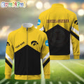 NCAA Illinois FSport Logo Team Personalized Standing Neck Zipper Jacket