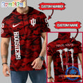NCAA Indiana Hoosiers Special Camo Sleeveless Hoodie Design