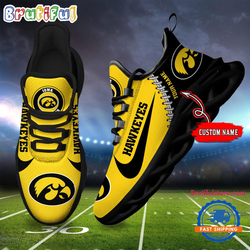 NCAA Iowa Hawkeyes New Season Design Max Soul Shoes Sport Sneaker