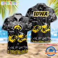 NCAA Iowa Hawkeyes Palm Tree Hawaiian Shirt