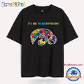 NCAA Iowa Hawkeyes Special Autism Awareness It’s Ok To Be Different T-Shirt